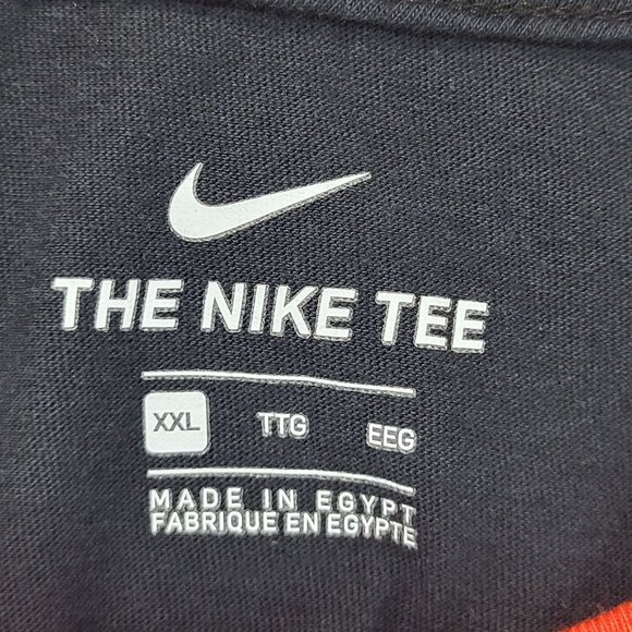 Nike Men's XXL Color Block Tee Shirt Black Blue Green‎ Red Streetwear - Picture 3 of 7